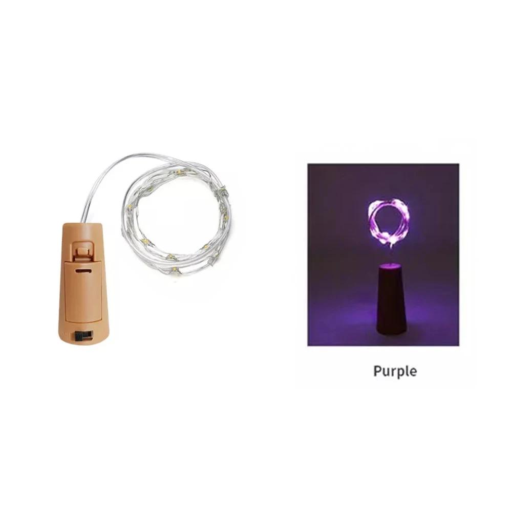 LED Wine Bottle Lights Copper Wire Cork  String Lights waterproof  Garland DIY Fairy Lights Bar Christmas Wedding Decoration