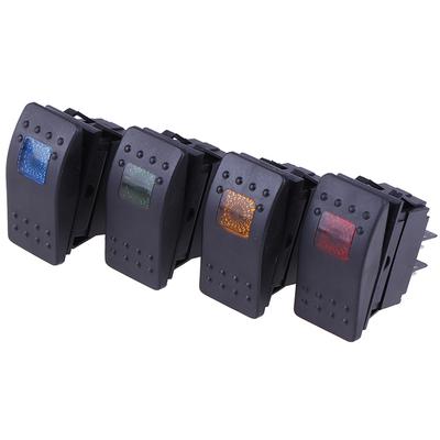 Interruttore a levetta a bilanciere impermeabile per auto, barca, marino, interruttore a bilanciere, pulsante, interruttore a 4 pin