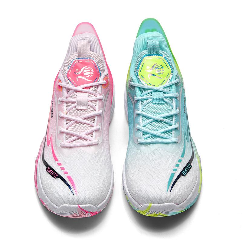 

New mandarin duck basketball shoes men s boots mesh high-top cement floor indoor and outdoor sports shoes youth training 45