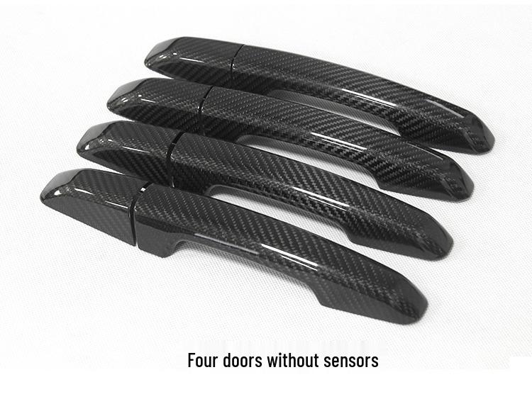 Dry Carbon Fiber Door Handle for Land Rover Range Rover, Discovery, and Freelander