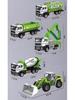Children's Alloy Construction Vehicle Set: Excavator, Snowplow, Crane, Mixer Truck Simulation Toys