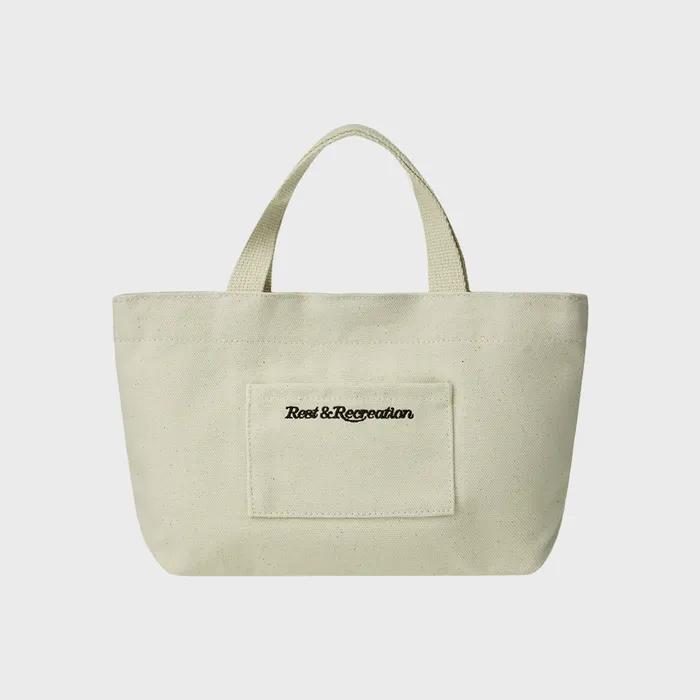 COTTON MINI TOTE BAG (IVORY)