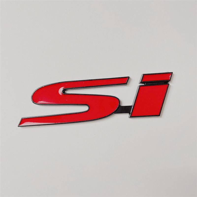 Honda Civic/CR-V/XRV Metal Rear SI Emblem Sticker