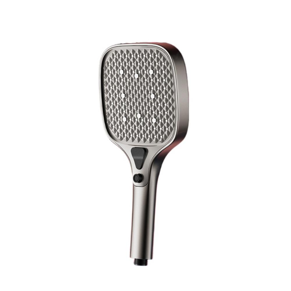 

High Flow Bath Shower Head 15CM Large Panel Pressurized Shower Head Shower Replacement Universal серый