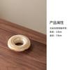 HOYIHM 1pc/lot Cloud Rock White Wabi-sabi Coasters Handmade Hot Pad For Coffee Cups Saucer Heat Insulation Placemats Teacup Base