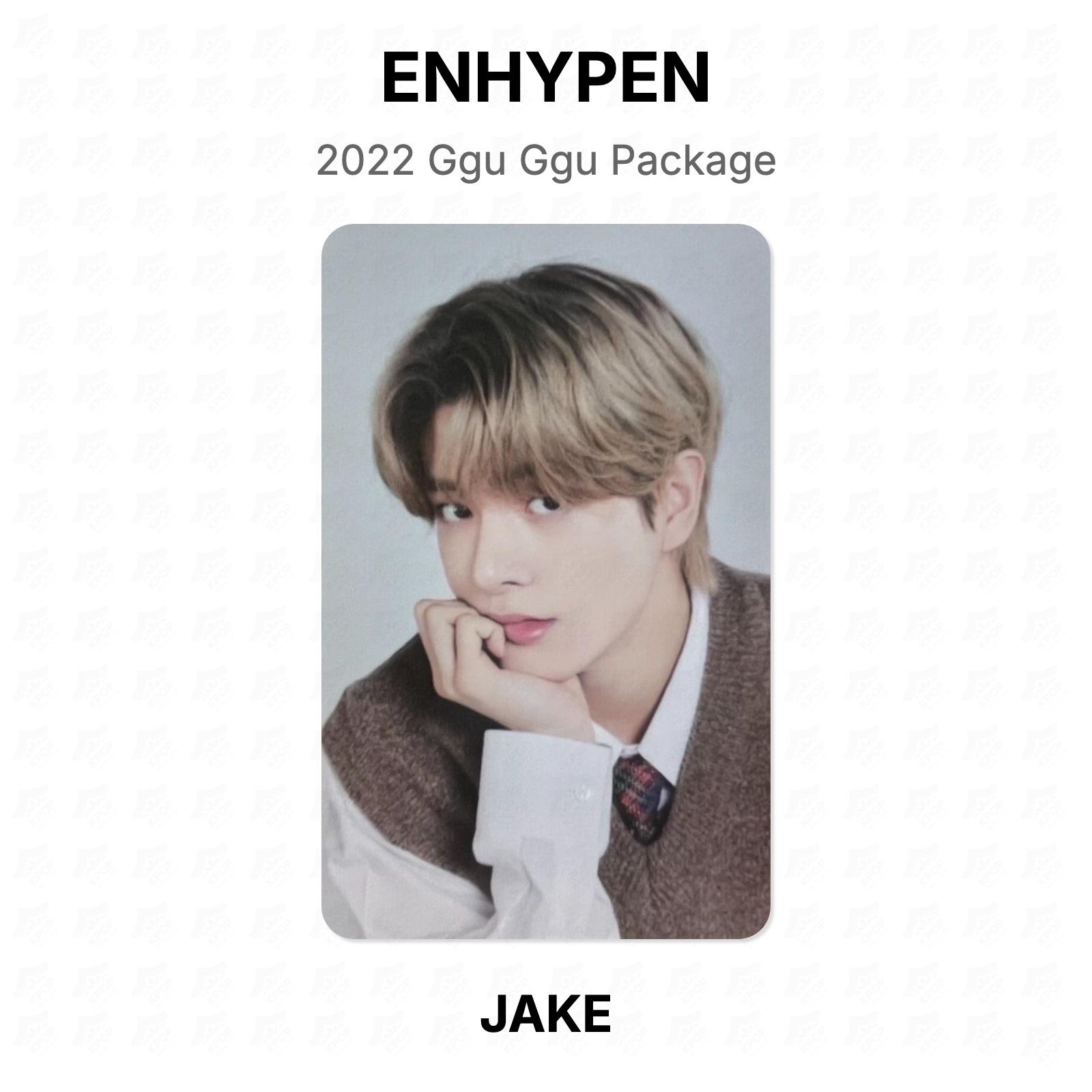 ENHYPEN 2022 Ggu Ggu Package Официальная фотокарточка JAKE