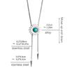 Bolo Tie Necklace for Teenage Girls Cool Chokers Daisy Jewelry Neck Chain