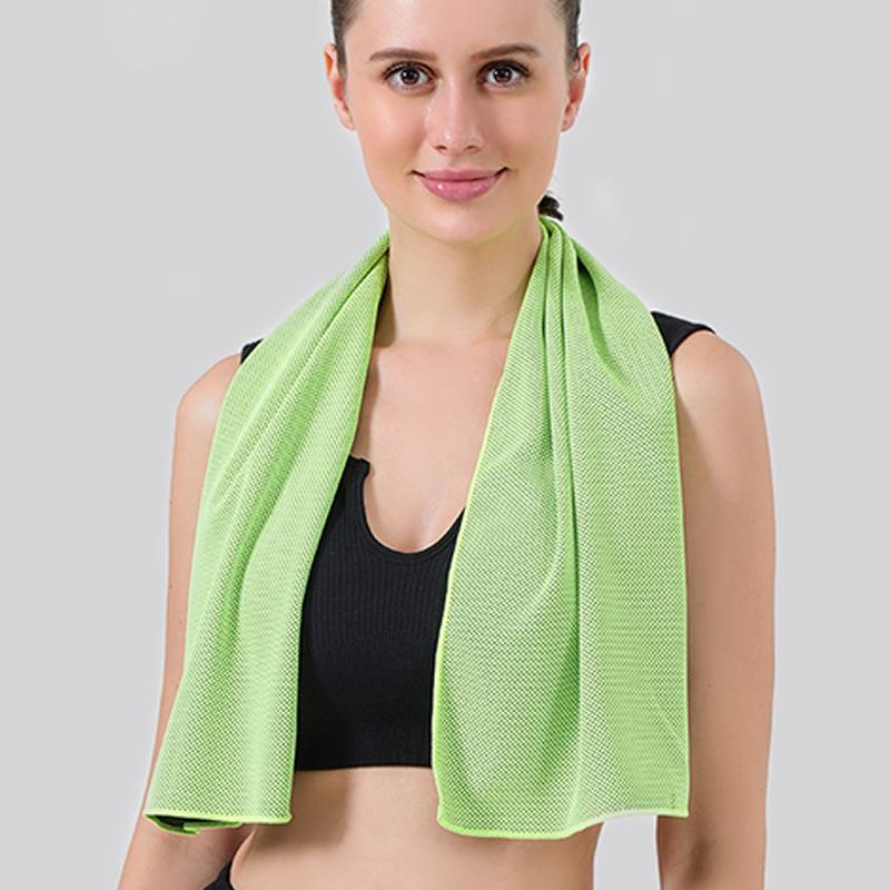 Sommer Kalt Sport Outdoor Eis Fitness Eis Schnell Trocknend Kühl Handtuch