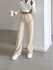 Extra lange europäische Wide-Leg Jeans für Damen - Elastisch, Schlankmachender Schnitt, Toller Fall, Weiß, Ideal für große Frauen, Neu für Frühling & Herbst.