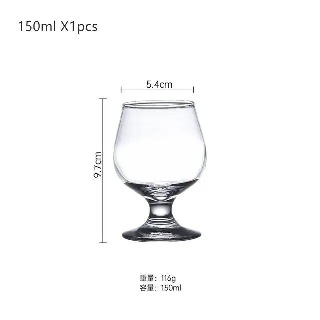 

Crystal Glass KTV Bar Brandy Red Wine Glasses Short Leg Cognac Mug Whiskey Household Water Bottle Transparent Cup Waterbottle