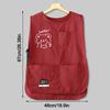 Waterproof Chef Apron Cartoon Catering Work Clothes Fashion Kitchen Vest Apron  for Home Kitchen