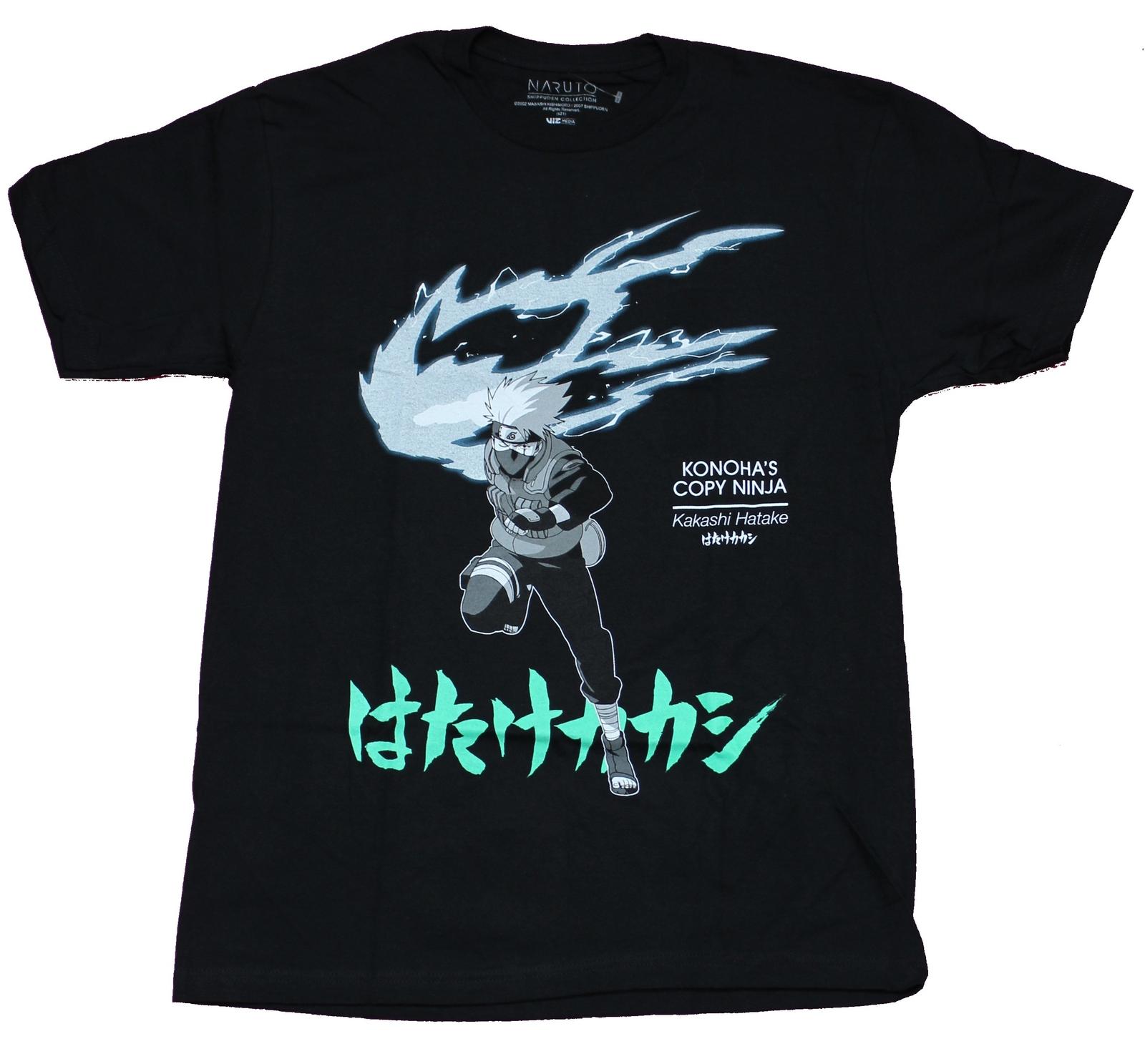 Naruto Shippuden Mens T-Shirt - Konoha s Copy Ninja Kakashi XXL