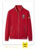 European Style Spring Luxury Baseball Jacket with Earth Embroidery Men's Casual Fashion Trend