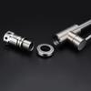Lujing 304 Stainless Steel Wall-Mounted Single Cold Kitchen Faucet