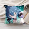 Layla Genshin Impact Cute Cushion Cover Silky Short Plush Invisible Zipper Dustproof Sofa Pillow Case For Home Decor