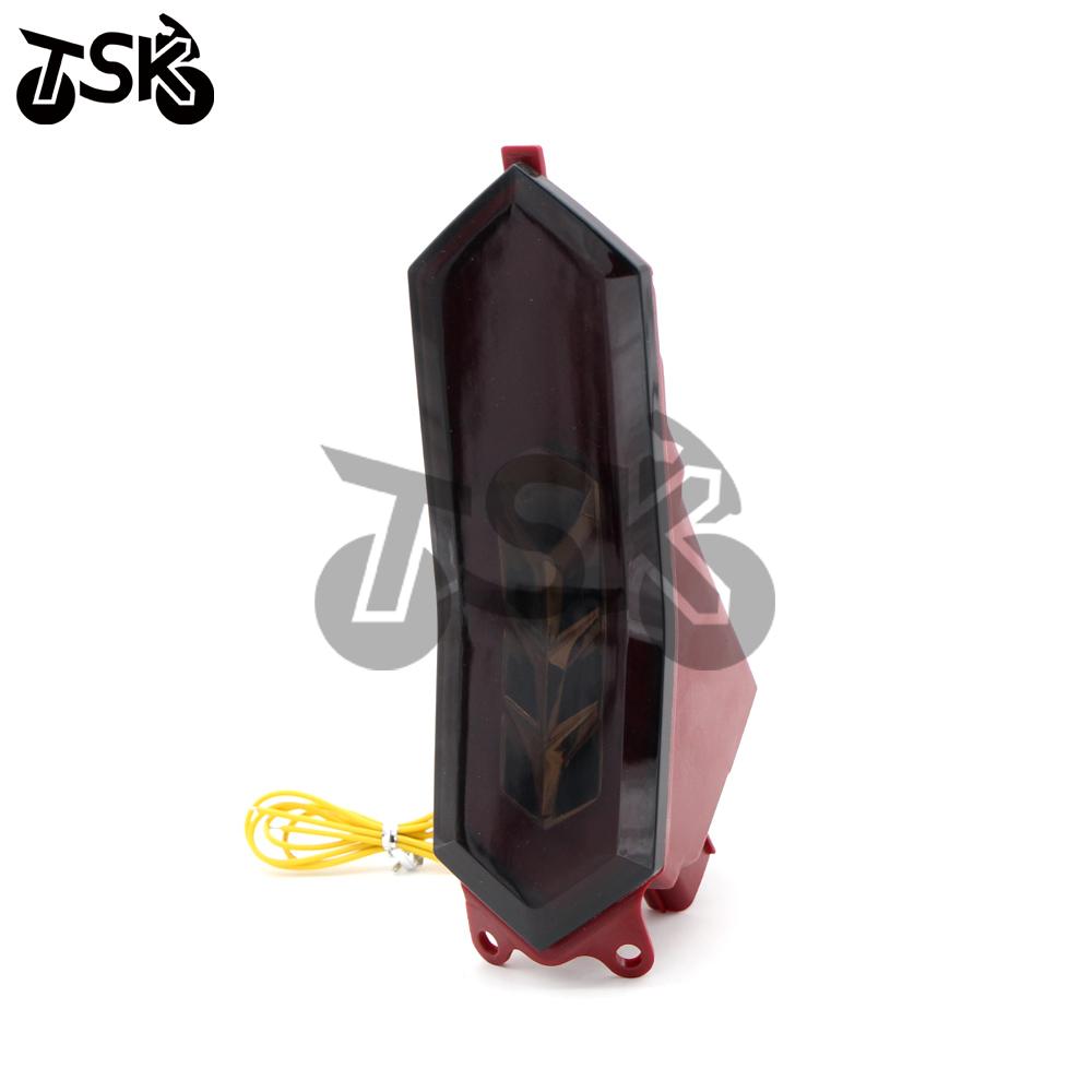 For Yamaha YZF R1 R6 R7 YZF-R1M YZF-R7 2015-2021 Motorcycle LED Taillight Rear Brake Turn Signal Integrated Tail Light дым