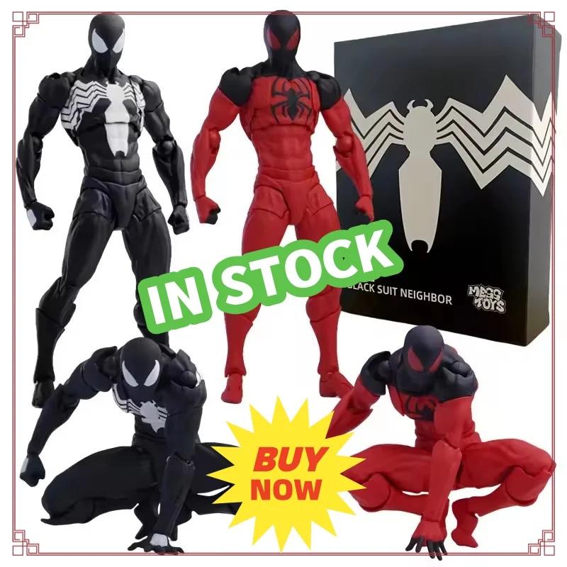 2026 IN Stock Mess Toy Scarlet Spider Kaine Parker Action Figure - Black and Red Spiderman Symbiote Anime Collectable Gift Toy