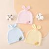 Beanie Cute Hat Newborn Infant For Solid Color Head Dress Windproof Cotton Hats Unisex for Babies Boys GirlsInfant Accessories