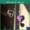 Stunning Heart-shaped Crystal Sun Catcher Perfect For Graduation Housewarming Or Any Festive Occasion