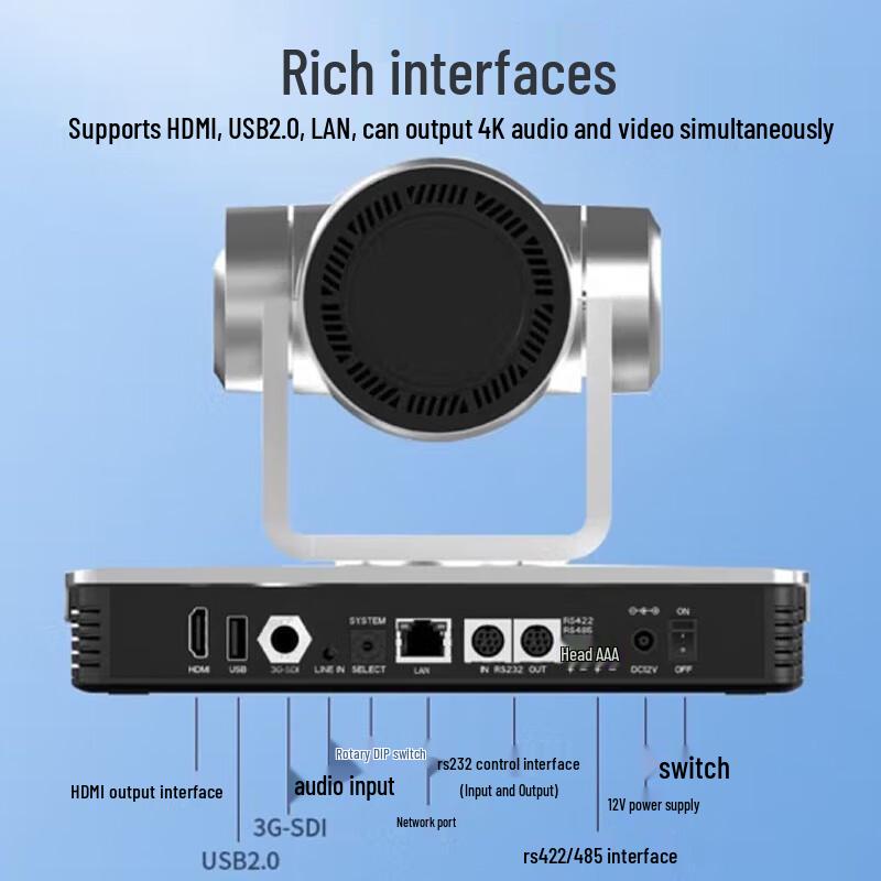 TCHD TC-430K 4K UHD Live Streaming Camera (CN version)