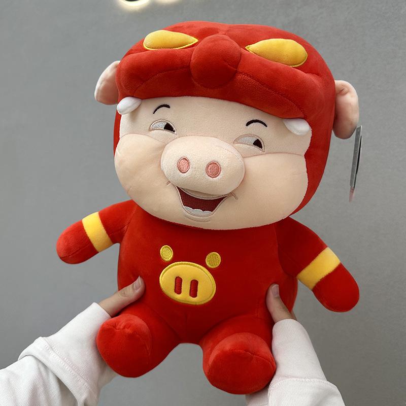 

Детские плюшевые игрушки Gg Bond Свинка Милые куклы ПП хлопок Подходят для подарка Мягкие