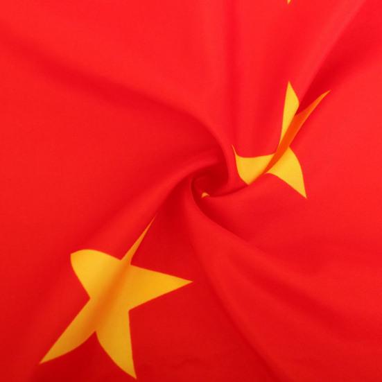 Kina Flag Ikke-falmende Tyk Polyester Levende Farve Kinesisk Nationalt Banner til Udendørs