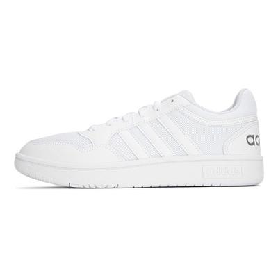 Hoops 3.0 Summer White Silver Metallic Unisex Sneakers Cloud-White GX6893