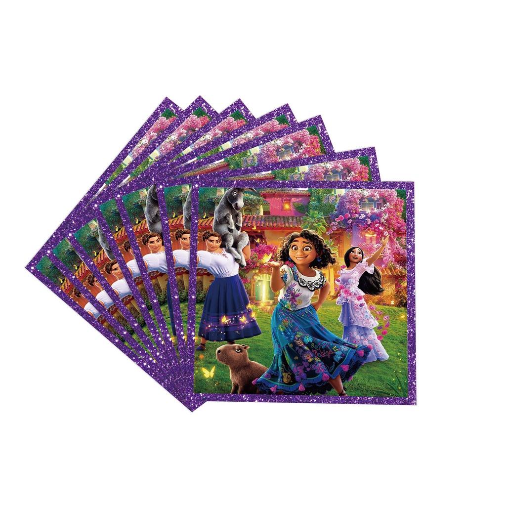 Vibrant Encanto Birthday Party Decorations Set With Backdrop Banner And Cupcake Toppers