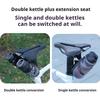 ENLEE Bicycle Water Bottle Cage Extension Bracket Aluminum Alloy Mountain Road Bike Water Bottle Saddle Conversion Seat