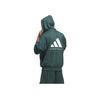 Adidas 2024 Collection Ch. 01 Alphabet Logo Reversible Knit Basketball Hoodie Unisex Hoodie Mineral-Green IM8419