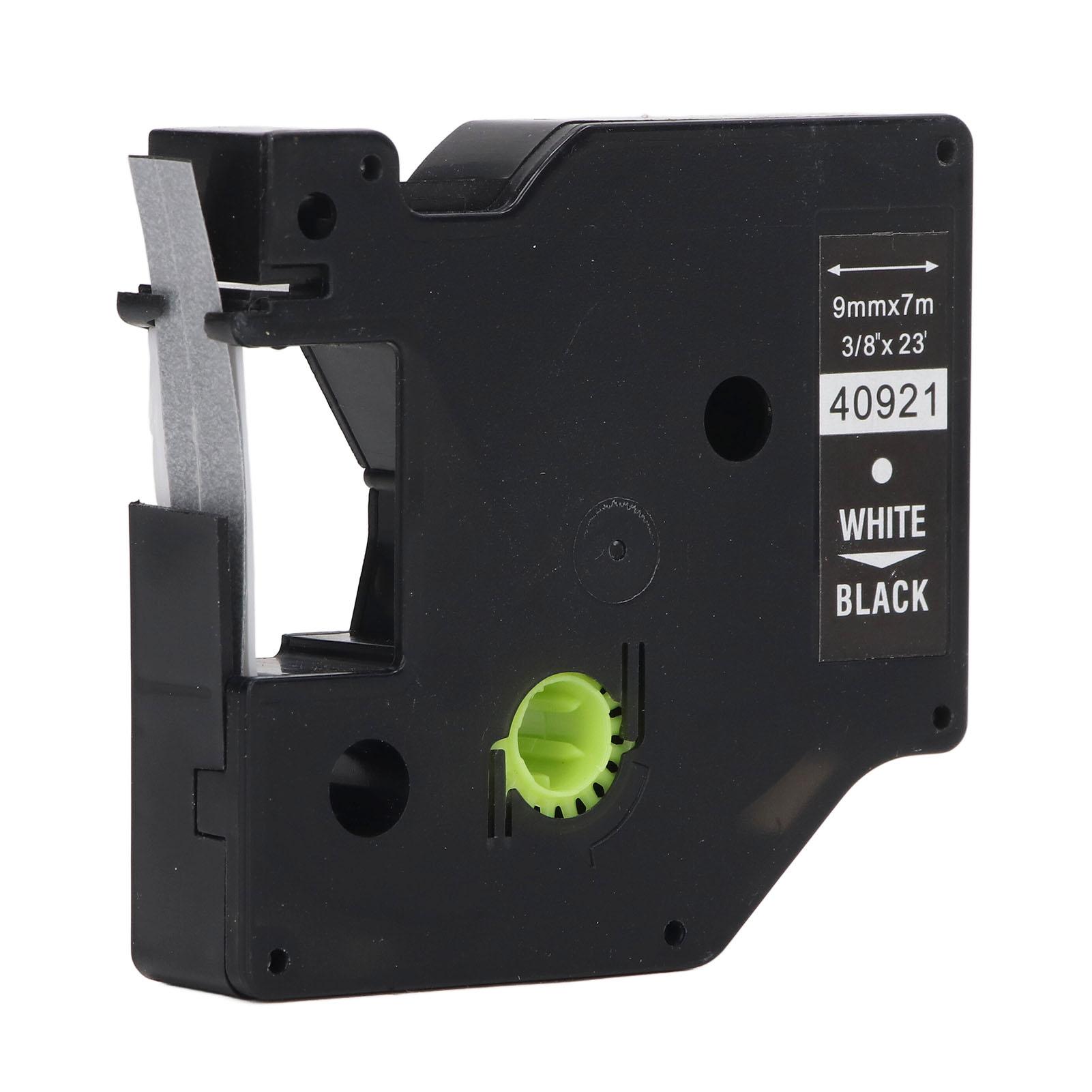 

Стрічка для виготовлення етикеток 9 мм шириною 23 фути довга водонепроникна маслостійка прозора друкована стрічка для етикеток для 9mm різнокольоровий