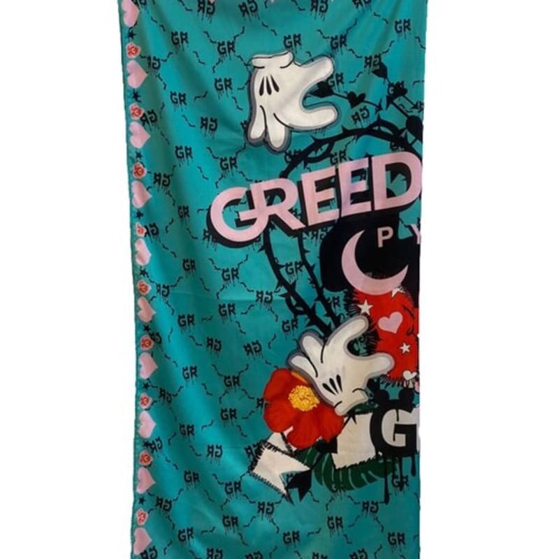 GREEDILOUS GREEDILOUS MINT SCARF-SMALL