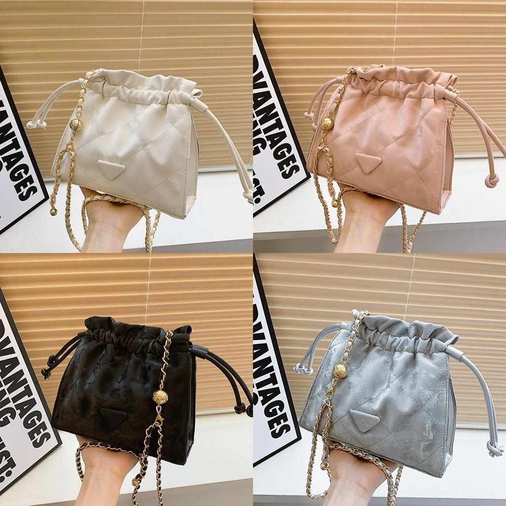Stylish 2024 Summer New Arrival Women's Single Shoulder Bucket Bag In Chic Colors