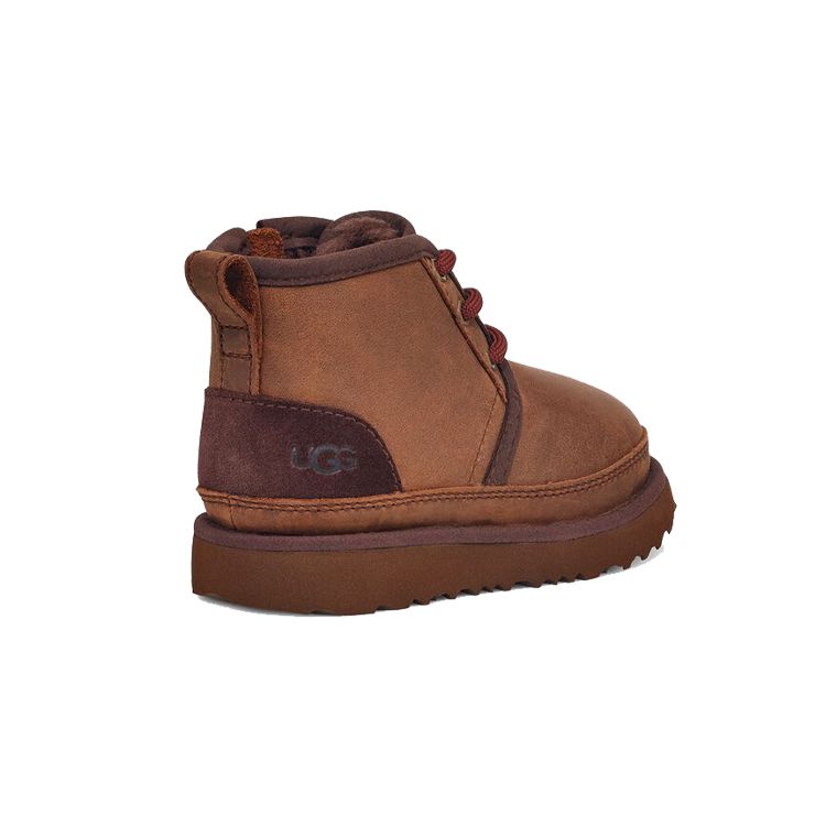 UGG Neumel 2 Weather Comfortable Zipper Snow Boots Kids Boots Brown 1017322T-GRZ