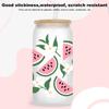 8Pcs Refrigerator Notebook Kettle Book Sticker Waterproof UV DTF Transfers Decals Cups Mugs DIY Logo Kawaii Water Cup Sticker