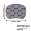 Cojín de Asiento Inflable Portátil Ligero para Acampar - Impermeable, Plegable, Duradero y Cómodo para Sentarse a Largo Plazo