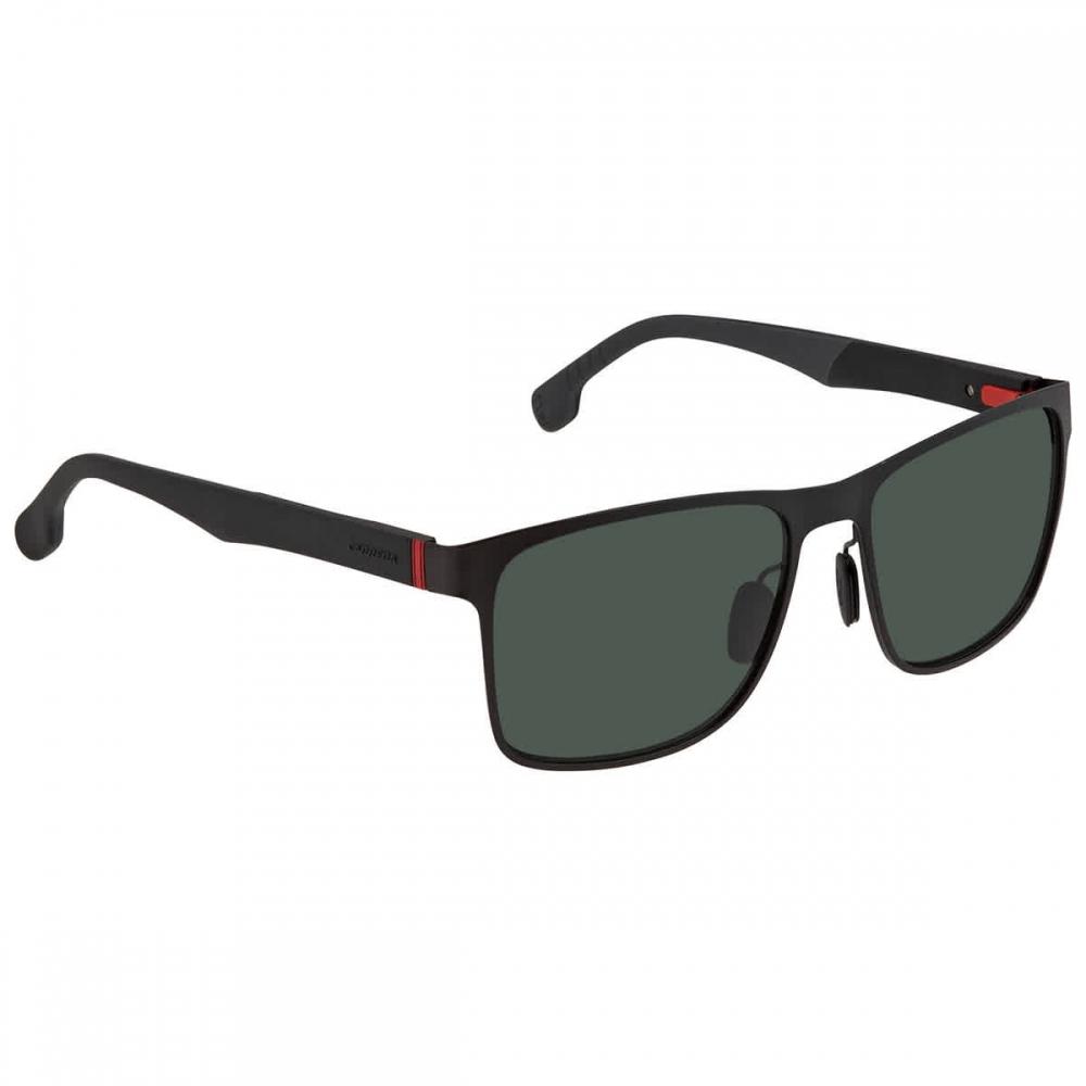 Carrera Green Rectangular Men S SunglaSSeS Carrera 8026 S 0003 Qt 57 Multi