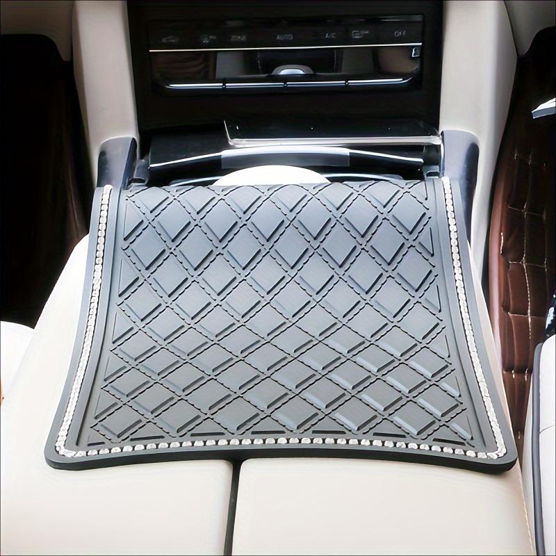 PVC Car Anti-Slip Mat Non-Slip Pad for Vehicle Interior Accessories with Diamond Inlay Bling Design