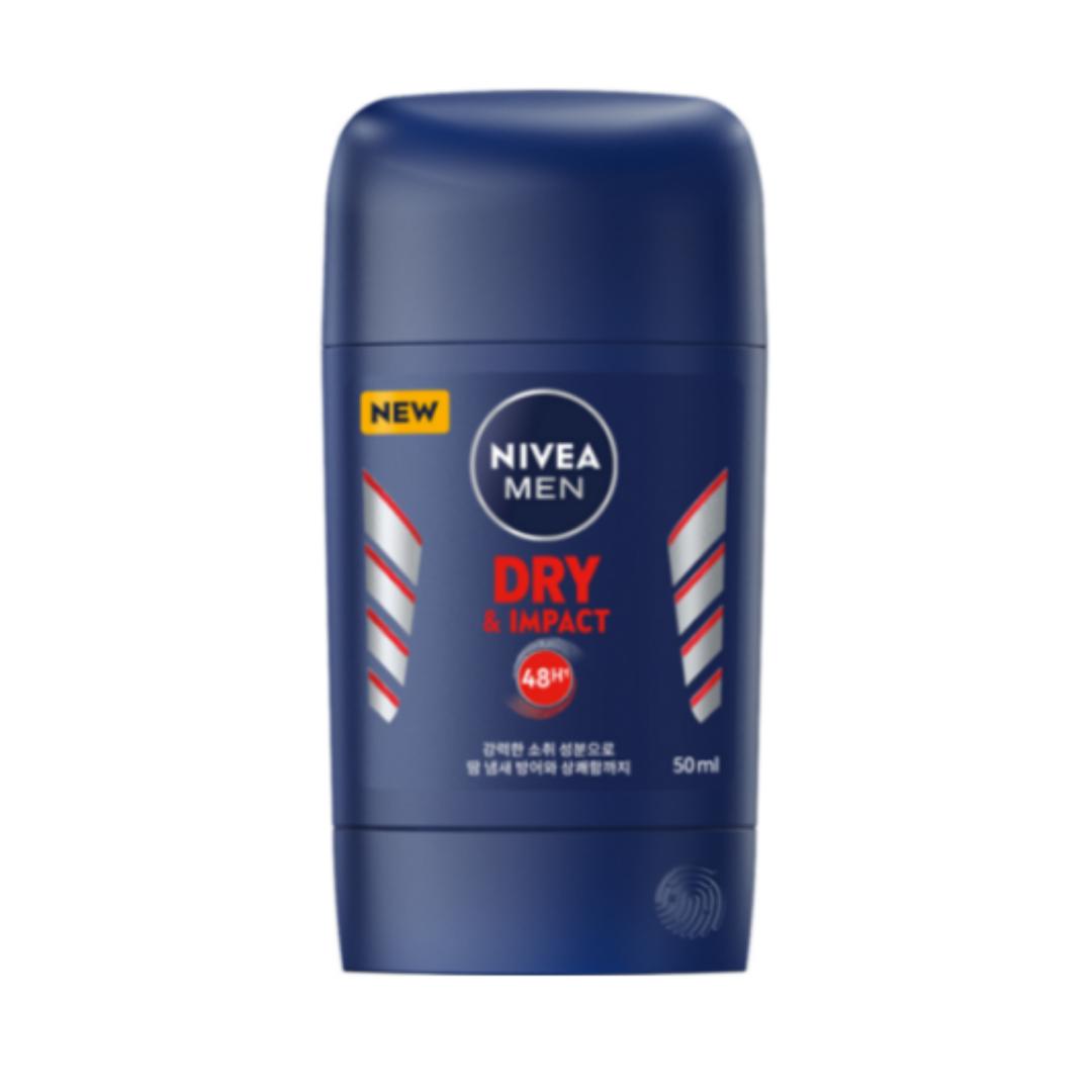 

Дезодорант-стик NIVEA Men Dry & Impact — 50 мл (1 единица)