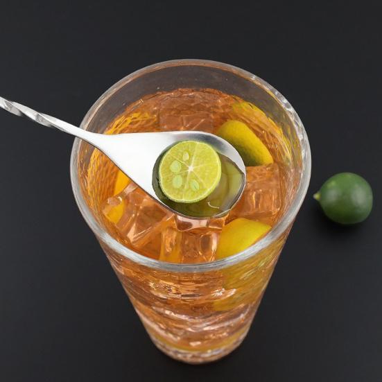 Cocktail Mixing Spoons Long Handle Bar Spoon Bartender Drink Stirrer Barista Mixing Tool for Home Bar Ice Cream Smoothies