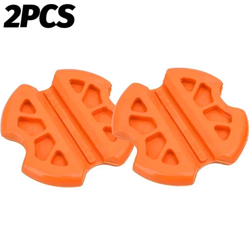 

2/4pcs 3-6mm Electrician Threading Aid Cable Puller Auxiliary Device PVC Non-slip Line Grip For Wall Wiring Ground Cabling 2pcs