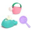 Rainbow Sucker Windmill Bath Toy Water Spray Colorful Waterwheel Interactive Fun Toy for Toddlers Baby Bath Time Play