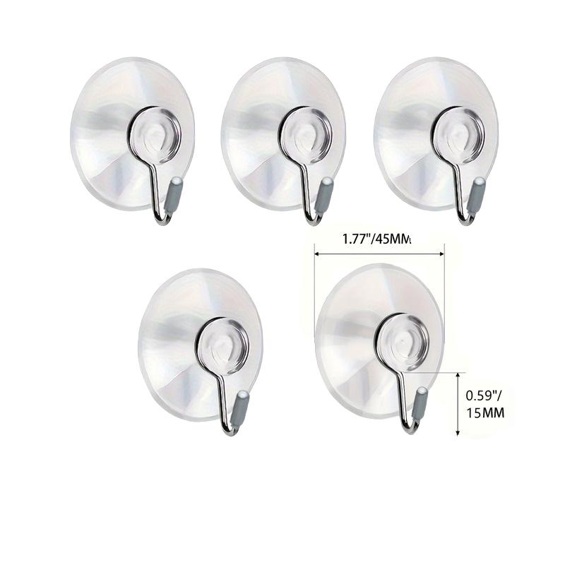 5/10pcs No punching Head Mushroom Head Sucker Suction Cups Hooks Suckers Kitchen Bathroom Suction Cup wedding Home  Accessories
