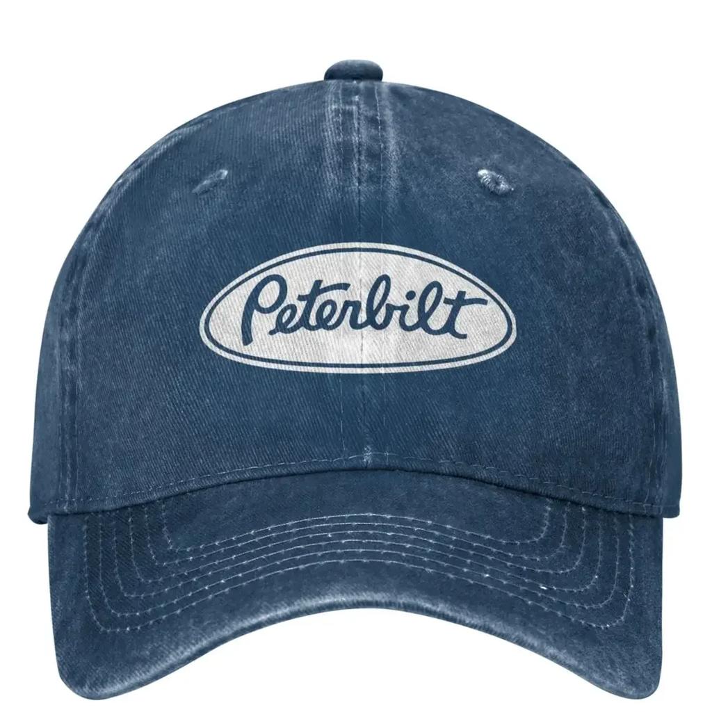 Peterbilt Truck Racing Baseball Cap Vintage Couple Women Hip Hop Hats SunProof Running Hippie Snapback Cap Gift