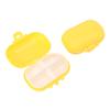 7PCS Medicine Case Portable Detachable Safe Mini 4 Compartments Medicine Organizer for Outdoor Travel