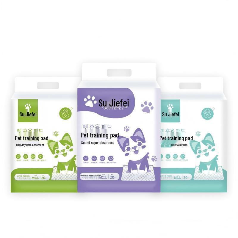 Disposable Leak-Proof Pet Pads: Absorbent and Deodorizing Dog Pee Pads and Cat Diapers