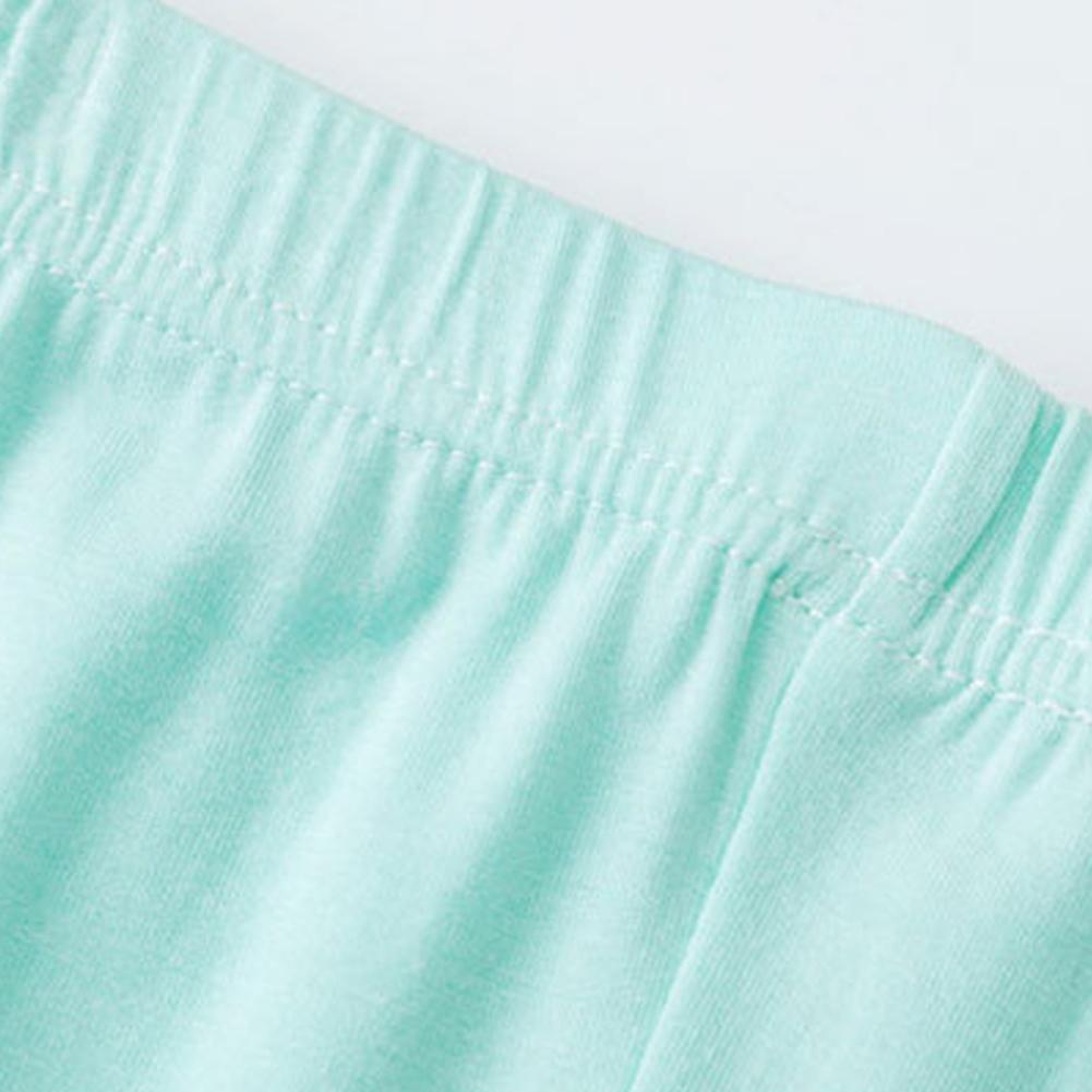 Dziecięce spodenki ochronne dla dziewczynek, elastyczne, w jednolitym kolorze