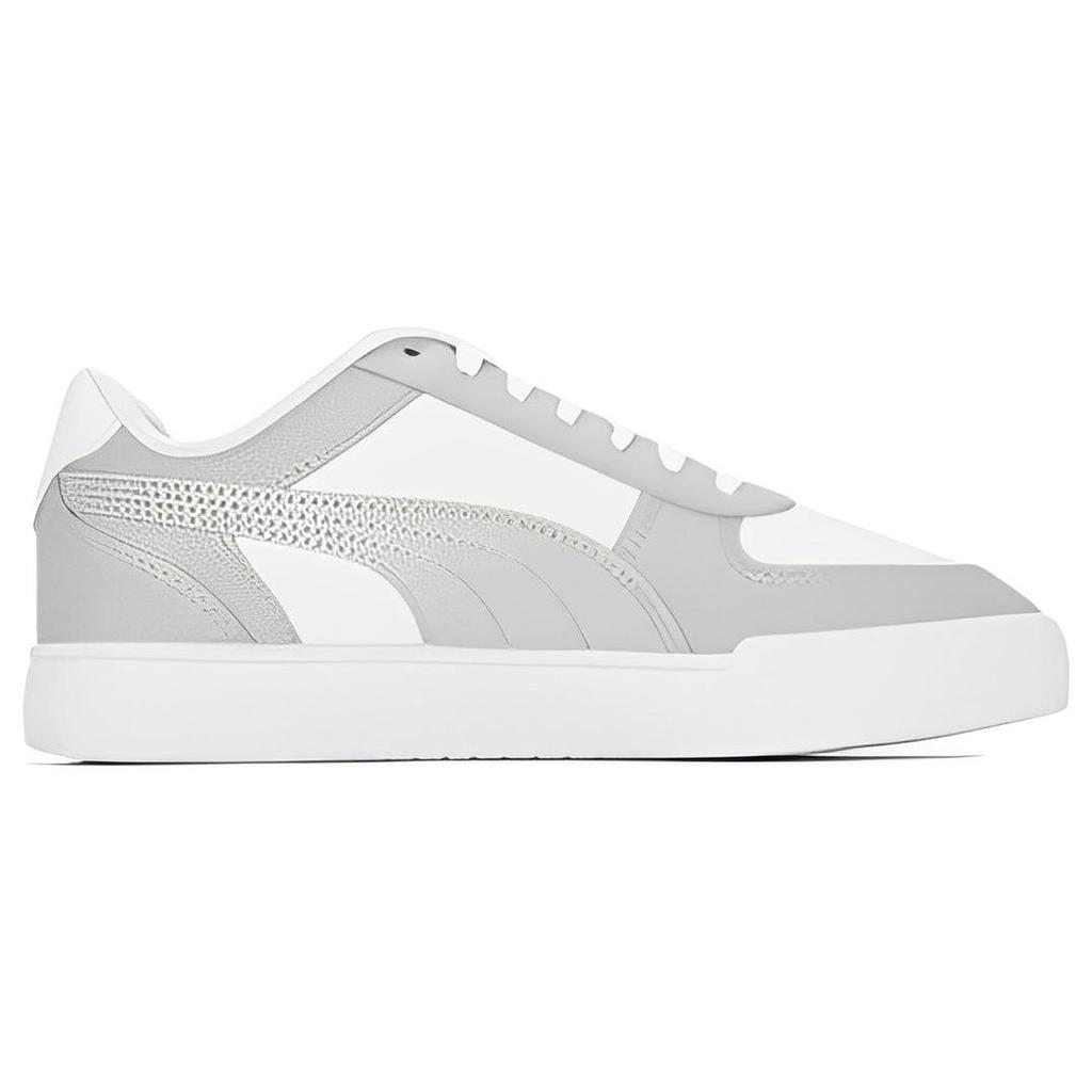 Puma Caven Comfortable Durable Low-Top Sneakers Unisex Sneakers White Gray 380810-35