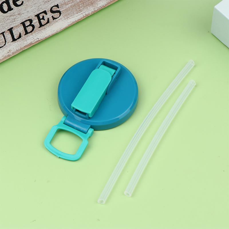 Soda Can Cover With Straw Creative Sealed Plastic Straw Beverage Can Cover Cup Suitable For Canned Beverage Reusable Tank Cover