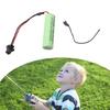 2A Dummy Battery Setups Shell Placeholder Not Conductive Terminals Cable for Lamp Toy External Adapter Linking
